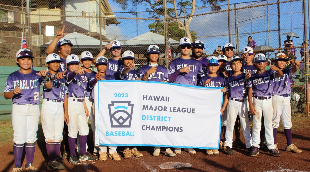 Introducing the 2023 Hawaii Little League District 7 Majors Champions