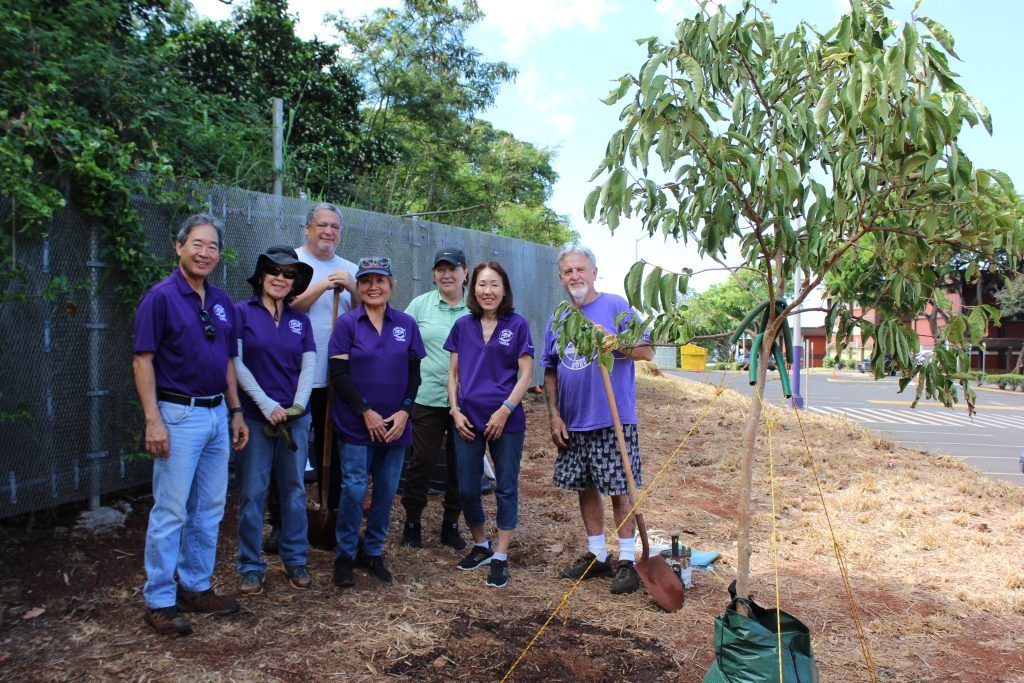 PCHS Class of ’74 living legacy tree planting project celebrates 50th anniversary