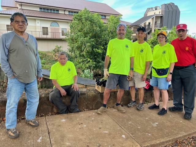 Mana Loa Nimitz Lions send "Lions Roar" for Mary Takeshita