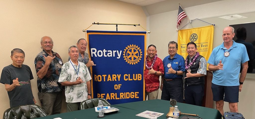 Special Guests Speakers present future development update of new Aloha Stadium at the Rotary Club of Pearlridge