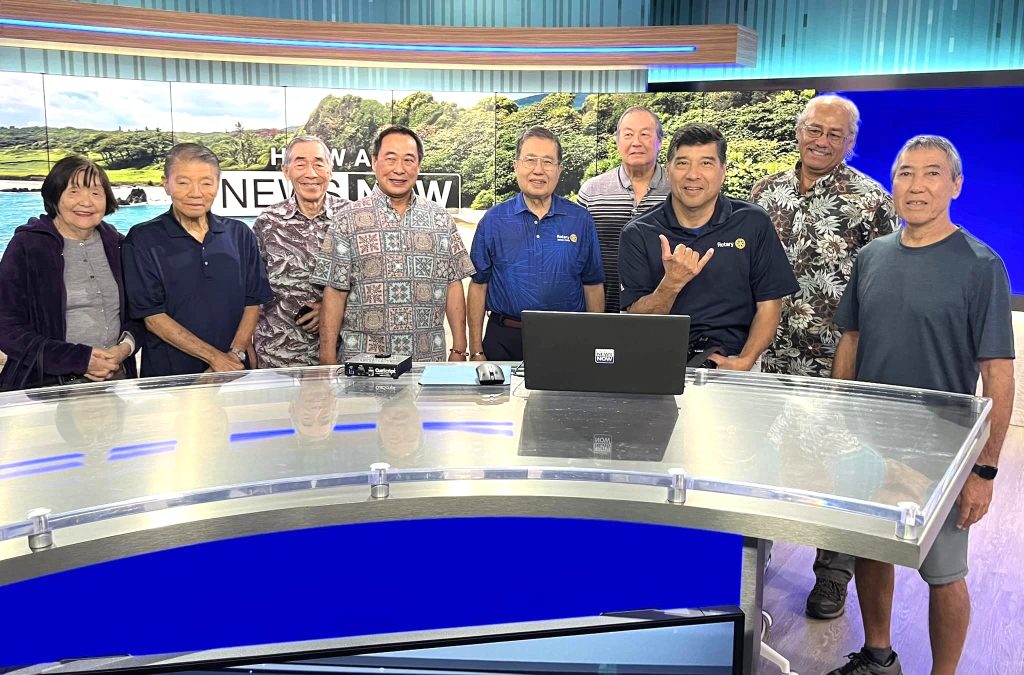 Rotary Club of Pearlridge visits Hawaii News Now - Friday, November 1, 2024