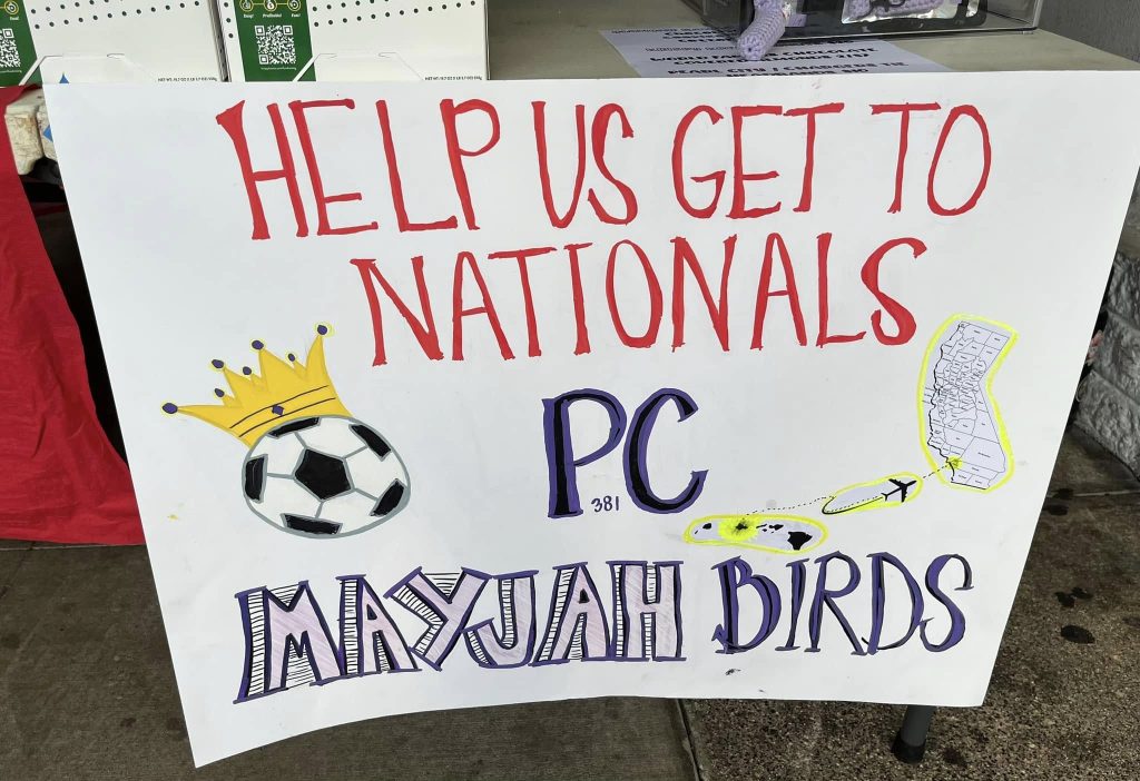 PLEASE SUPPORT THE PEARL CITY MAYJAH BIRDS 12U GIRLS SOCCER TEAM